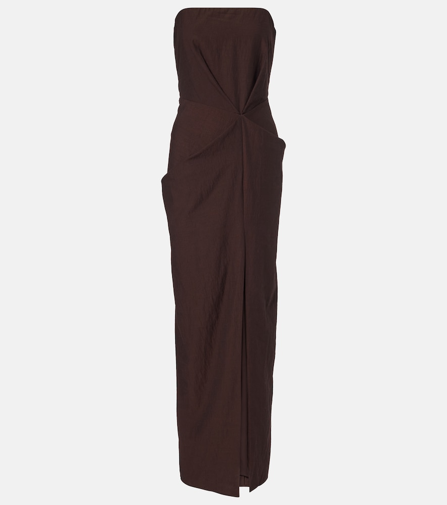 Staud Kara gathered gown