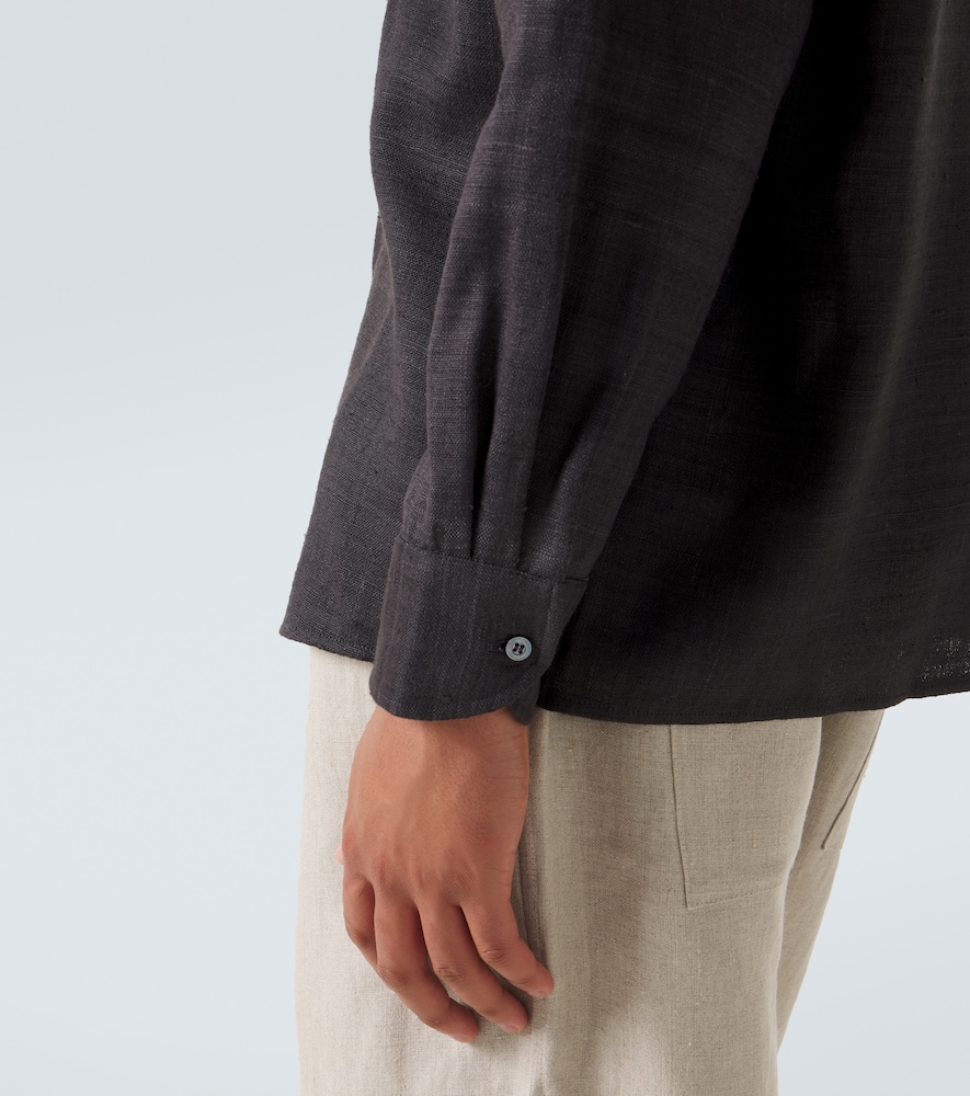 Regis Silk Shirt Jacket