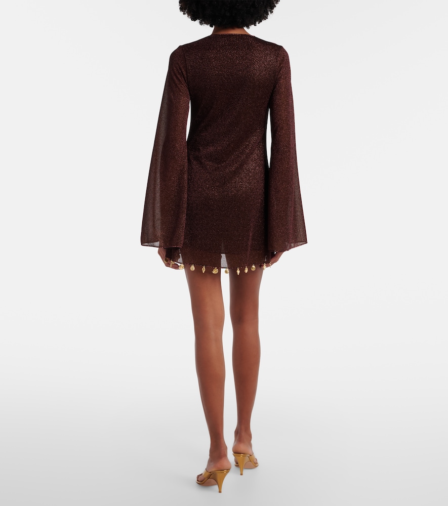  Oseree Oséree Verziertes Minikleid Lumière 