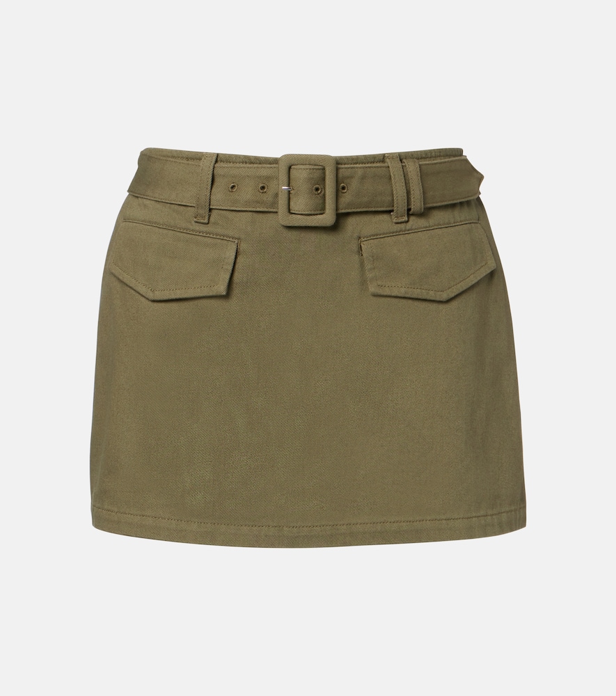 Skort aus Baumwoll-Twill