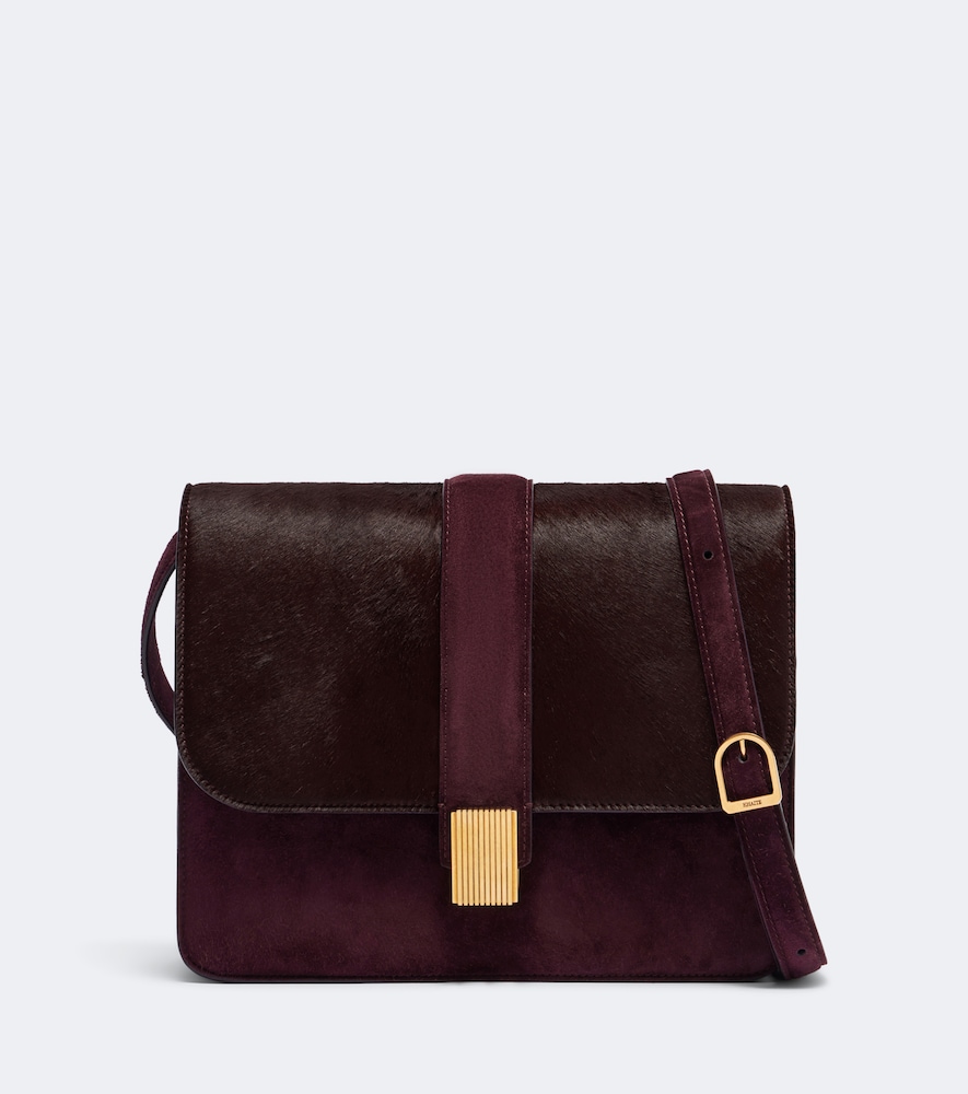 Borsa a tracolla Blake Medium in cavallino