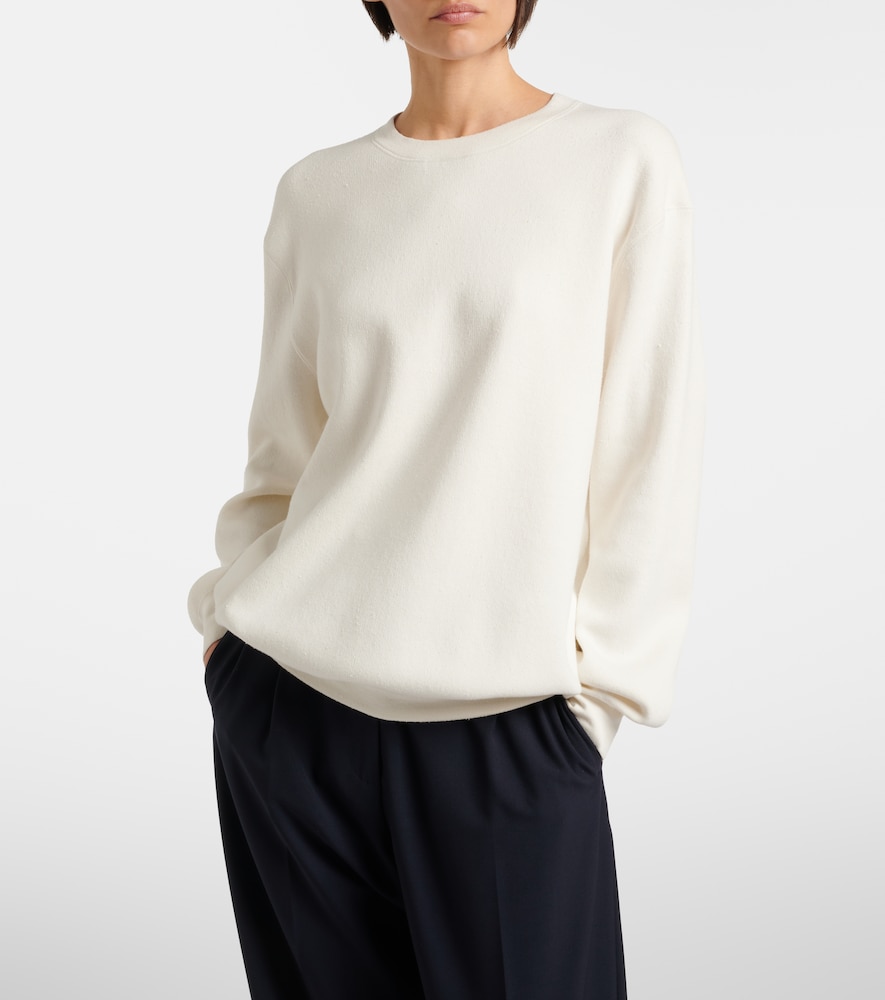 The Row Cotton and silk sweater