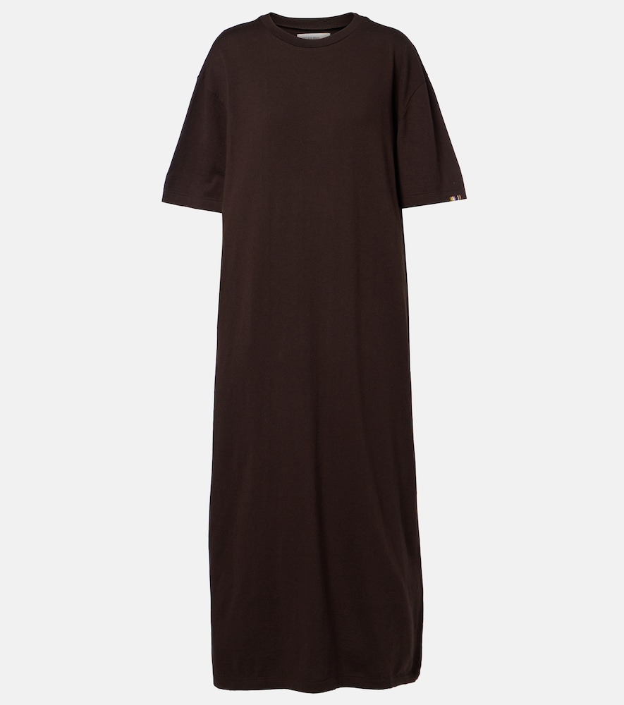 Extreme Cashmere N°321 Kris cotton and cashmere maxi dress