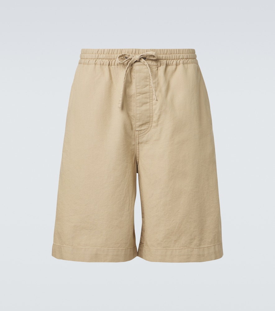 Loewe Men's Beige Cotton Bermuda Shorts UK Size 28 - Mytheresa