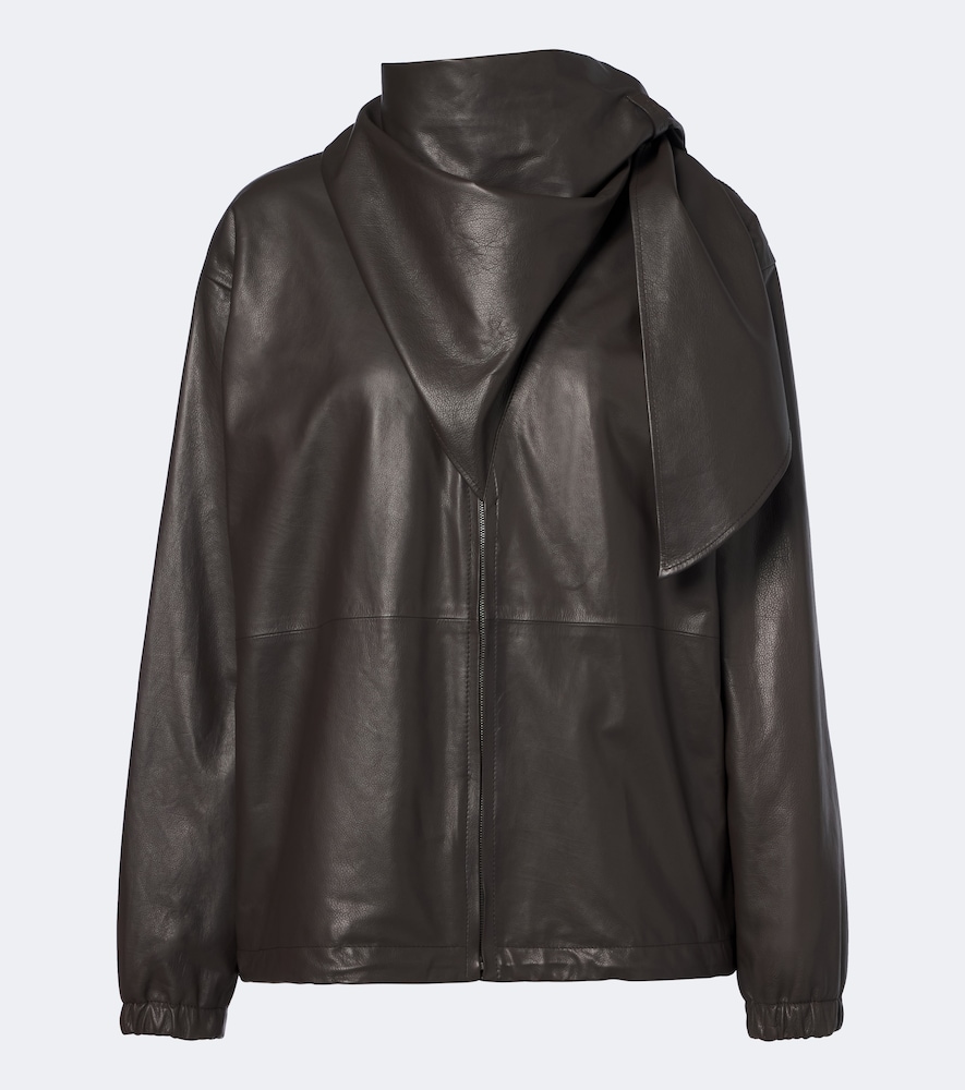 Jacke aus Leder