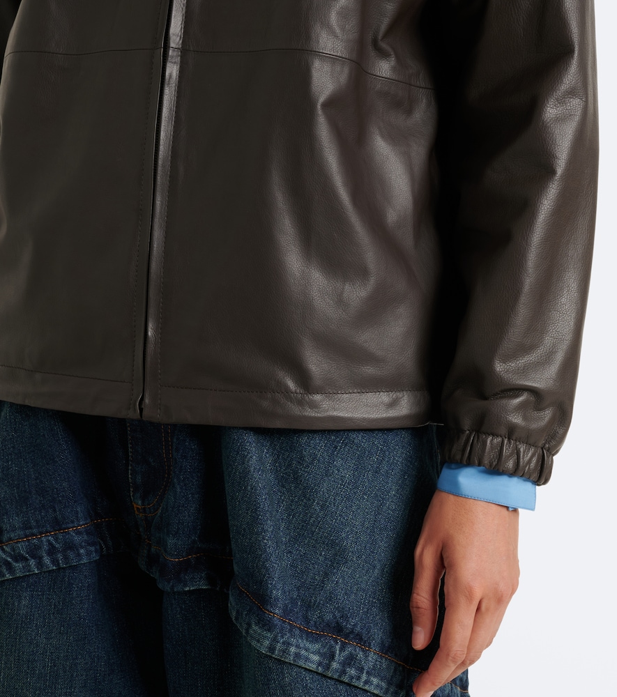 Scarf-Detail Jacket