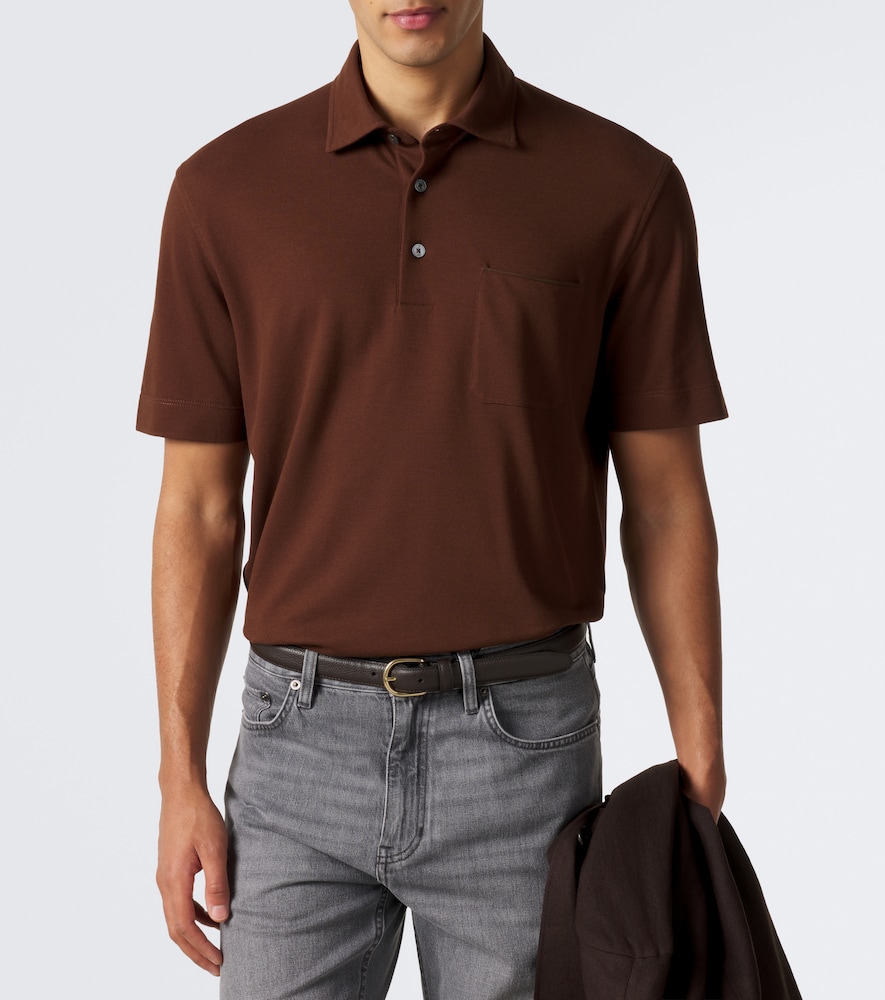 Cotton Piqué Polo Shirt