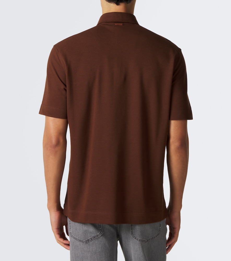 Cotton Piqué Polo Shirt