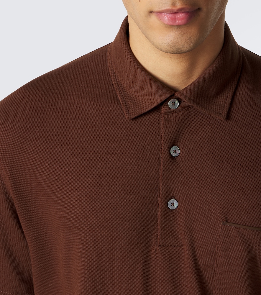 Cotton Piqué Polo Shirt