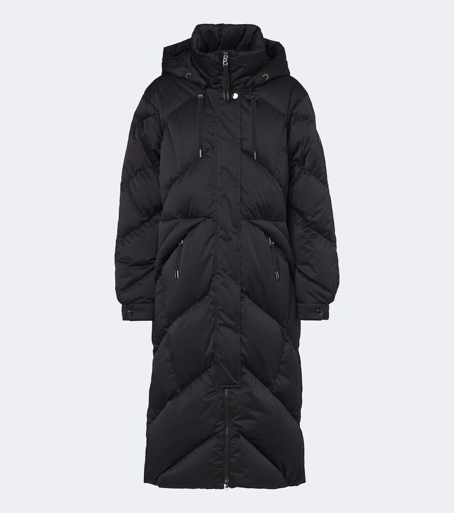 Bogner Ginny Hooded Down Coat In Black