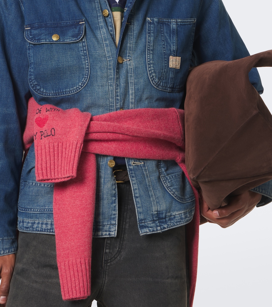 Polo Ralph Lauren Corduroy-Trimmed Denim Jacket
