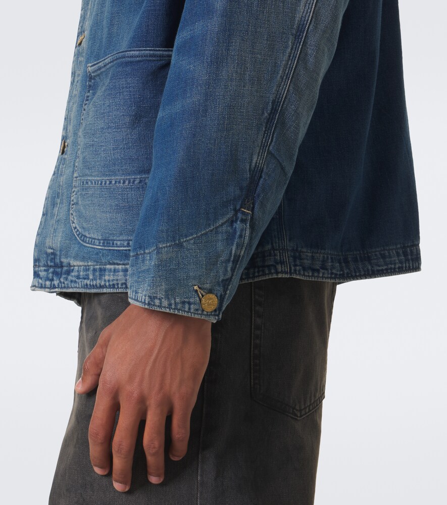 Polo Ralph Lauren Corduroy-Trimmed Denim Jacket
