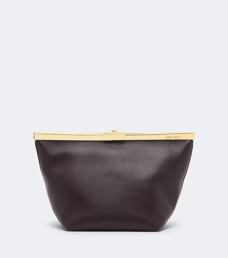 Clutch Ganache Small aus Leder
