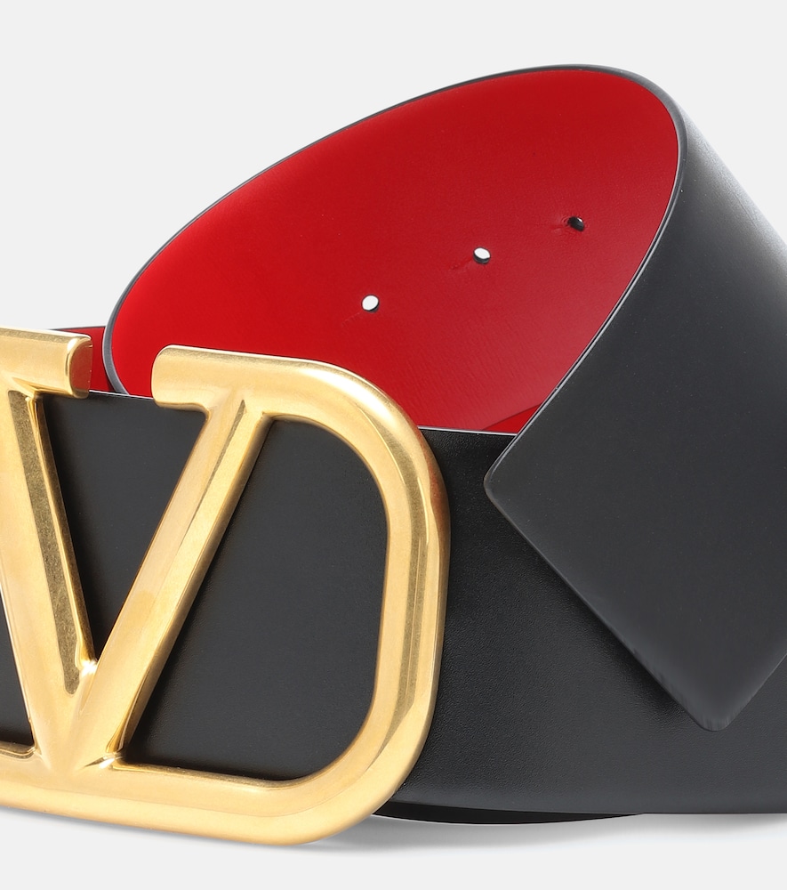  Valentino Garavani Valentino Garavani Wendbarer Gürtel Vlogo Signature Aus Leder 