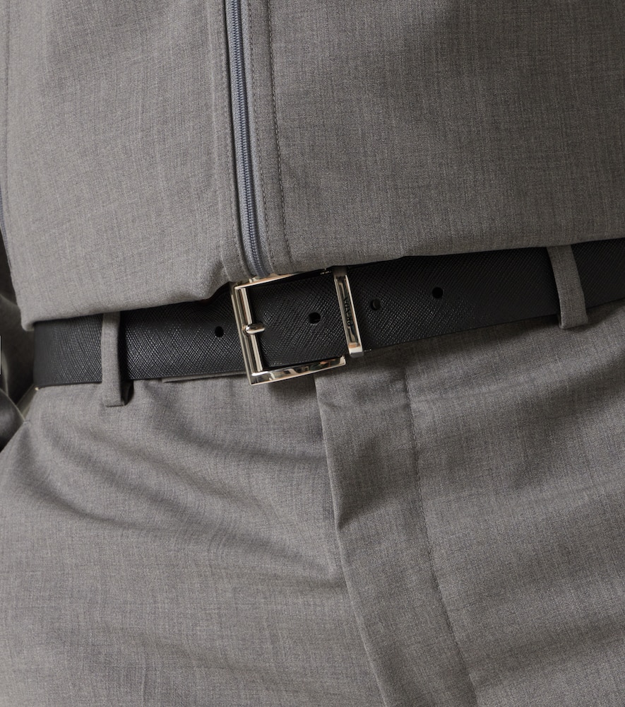 Prada Saffiano leather belt
