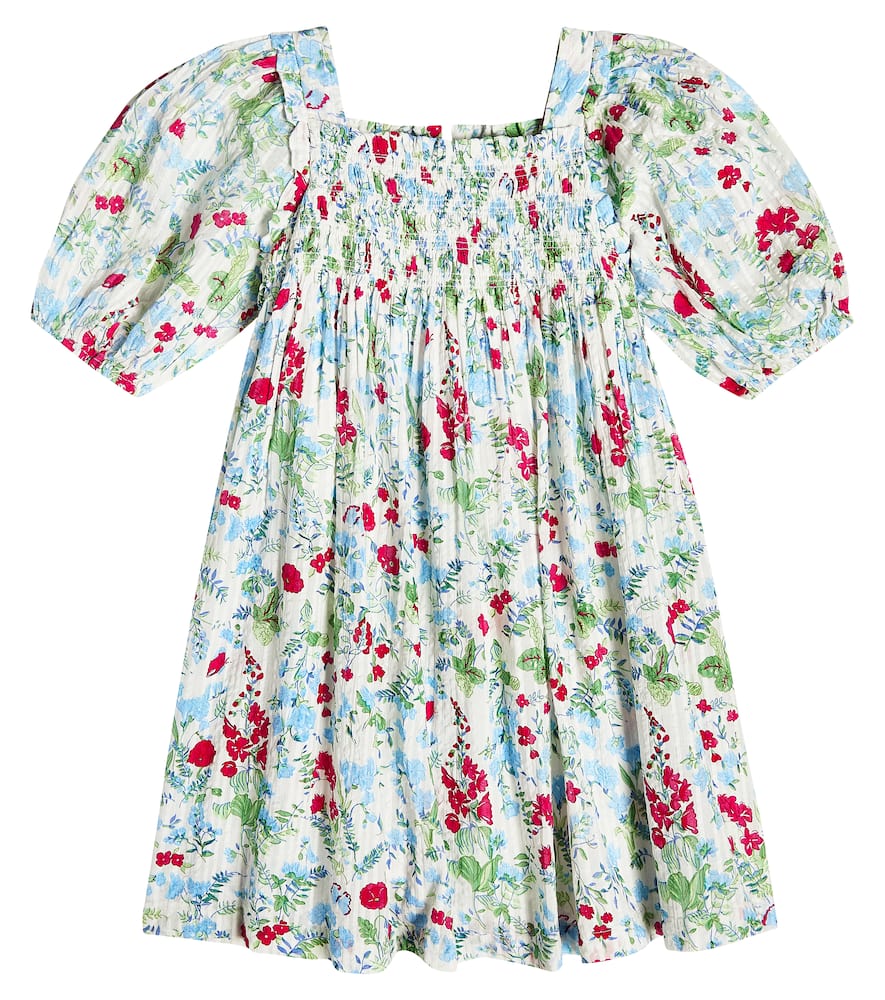 Tartine Et Chocolat Besticktes Kleid Aus Baumwolle In Rose Magnolia