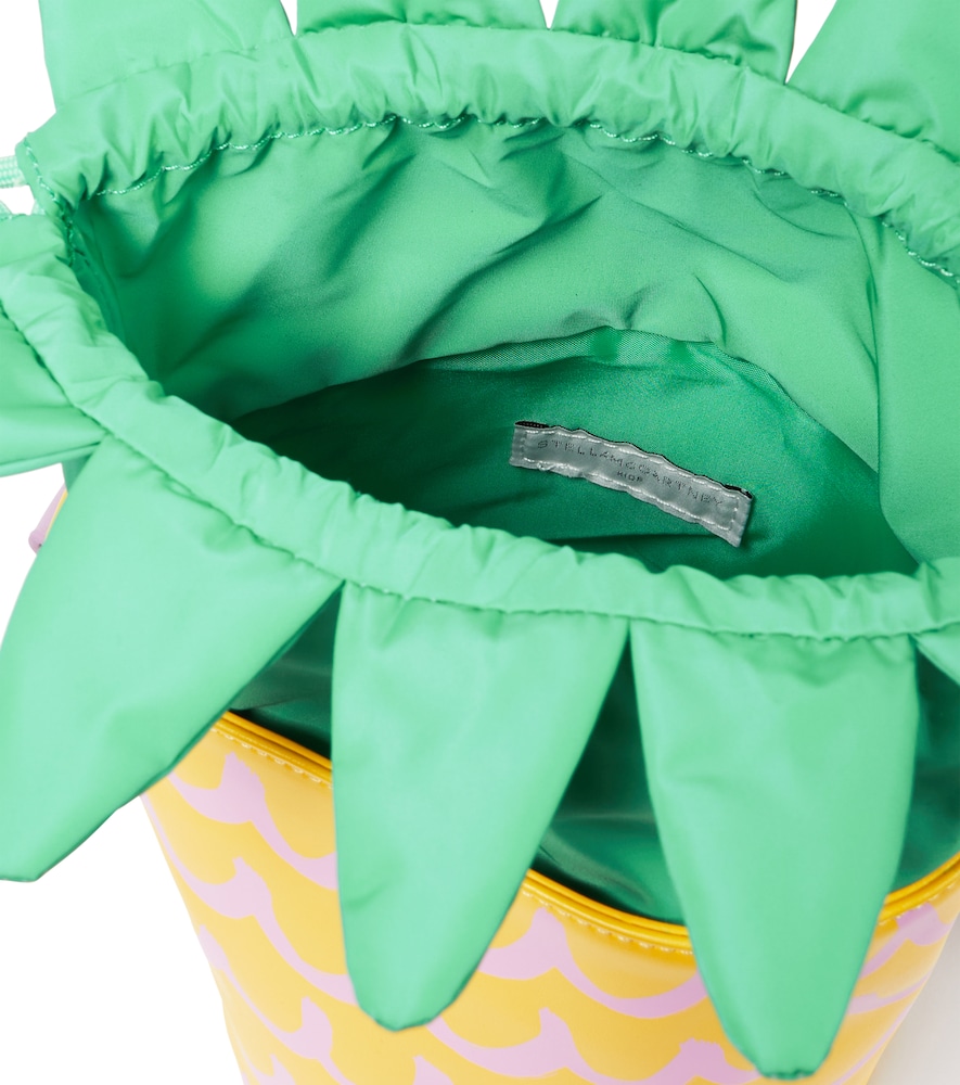  Stella Mccartney Kids Stella Mccartney Kids Bedruckte Tasche Aus Lederimitat 