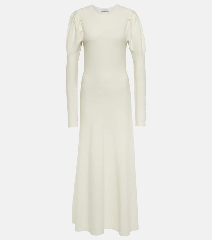 Gabriela Hearst Hannah wool and cashmere midi dress