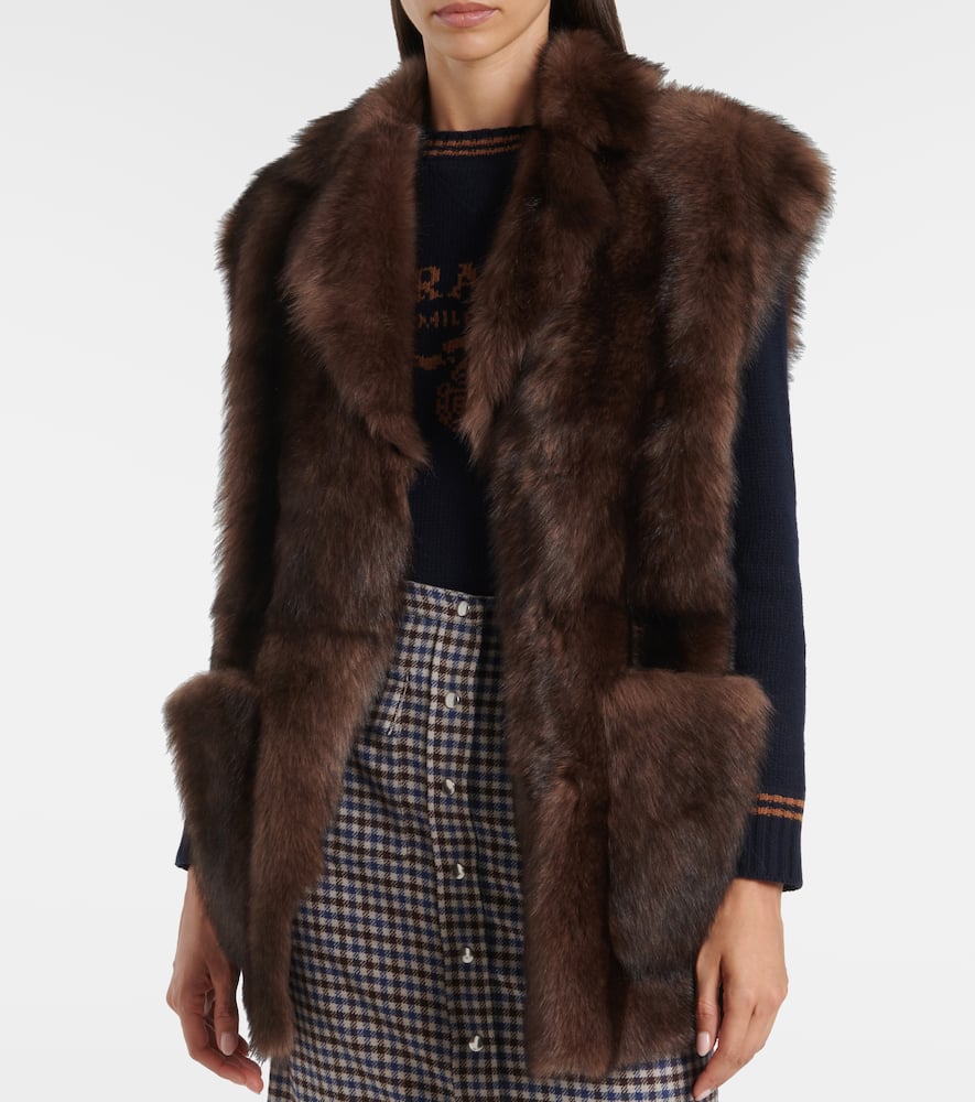 Prada Shearling vest