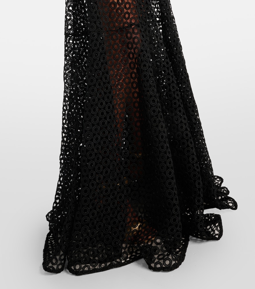  David Koma David Koma Robe Aus Makramee 
