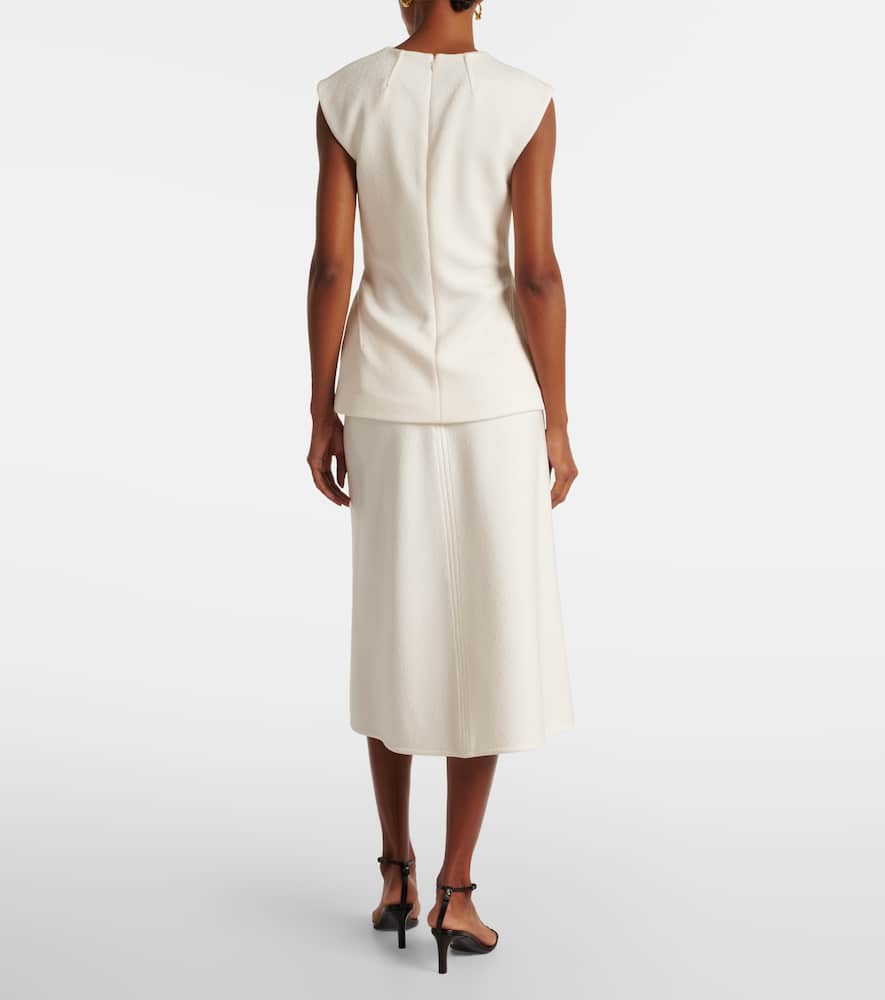 JIL SANDER DRAPED TOP