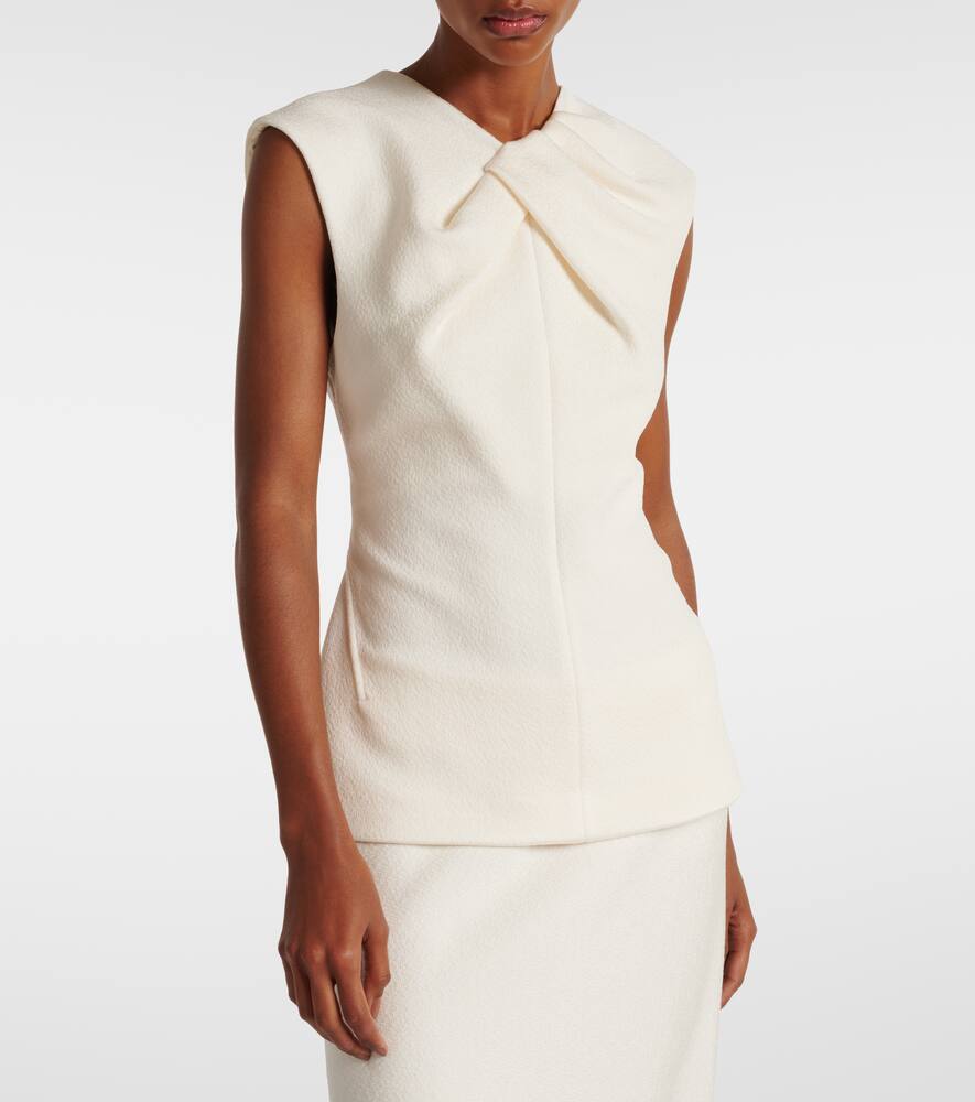 JIL SANDER DRAPED TOP