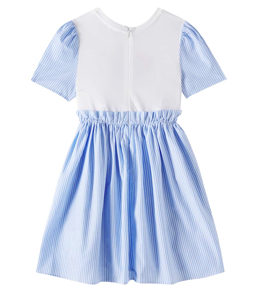 Dolce & Gabbana Kleid Dg Aus Baumwolle In Multicolor