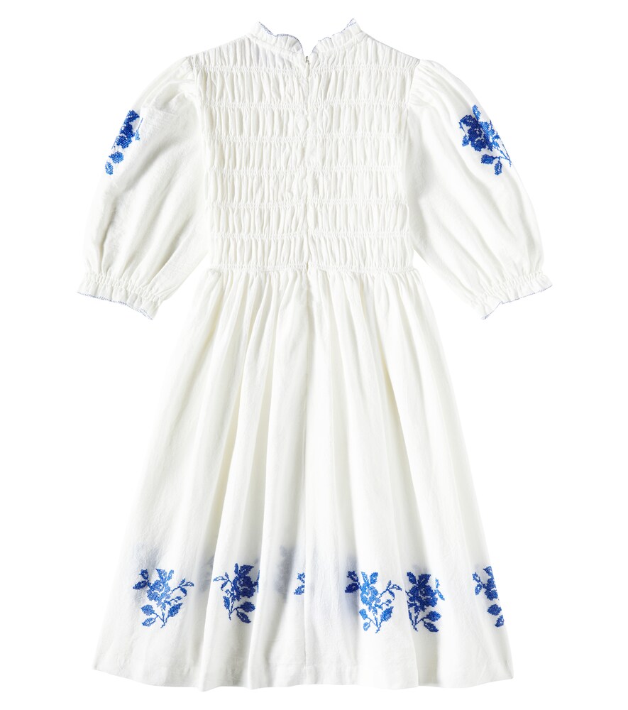  C'era Una Volta C'era Una Volta Besticktes Kleid Emmanuelle Aus Baumwolle 