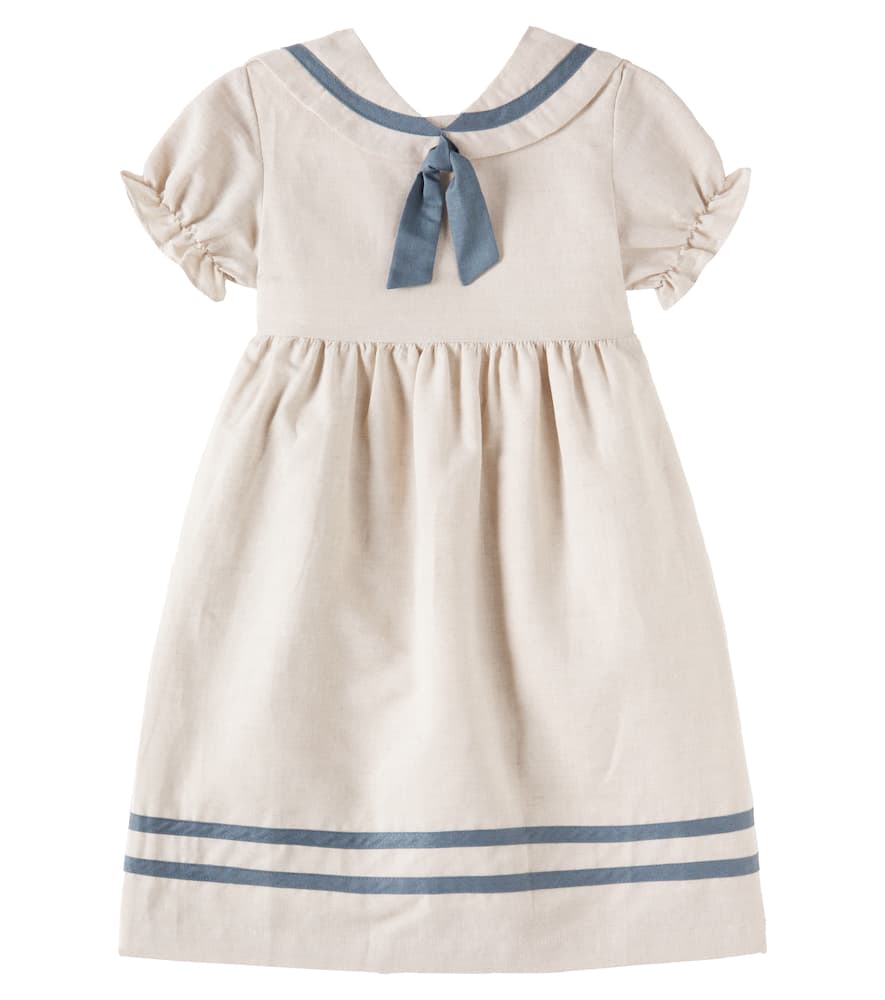 La Coqueta Cordelia linen and cotton dress