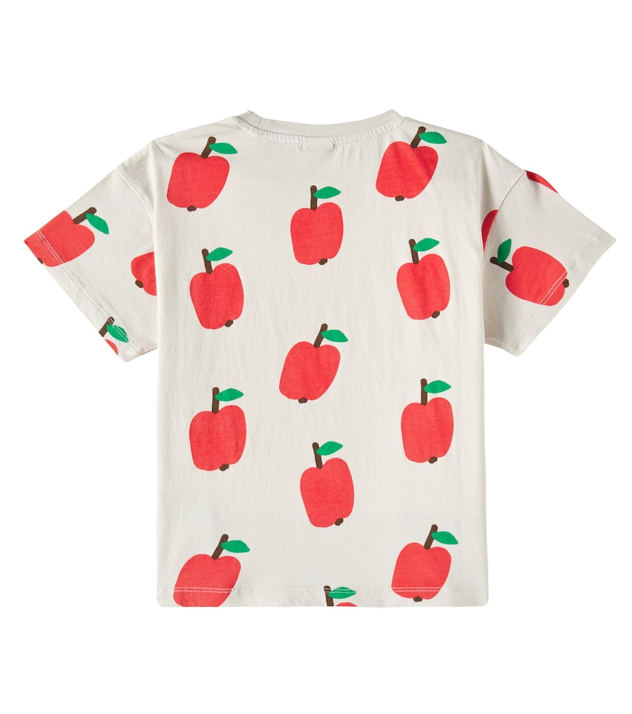 Jellymallow Apple Cotton T-shirt In Grey
