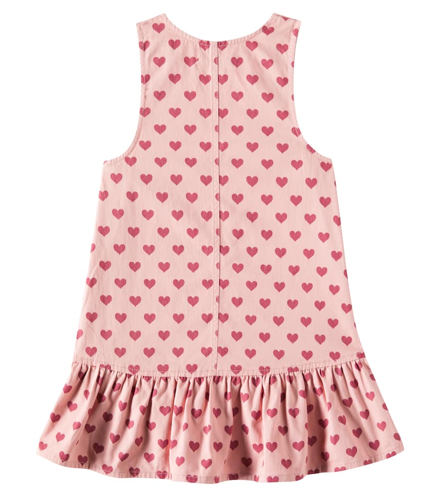 Konges Slojd Fen Printed Cotton Dress In Pink
