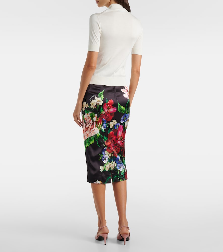  Dolce&gabbana Dolce&gabbana Verziertes Top Aus Seide 