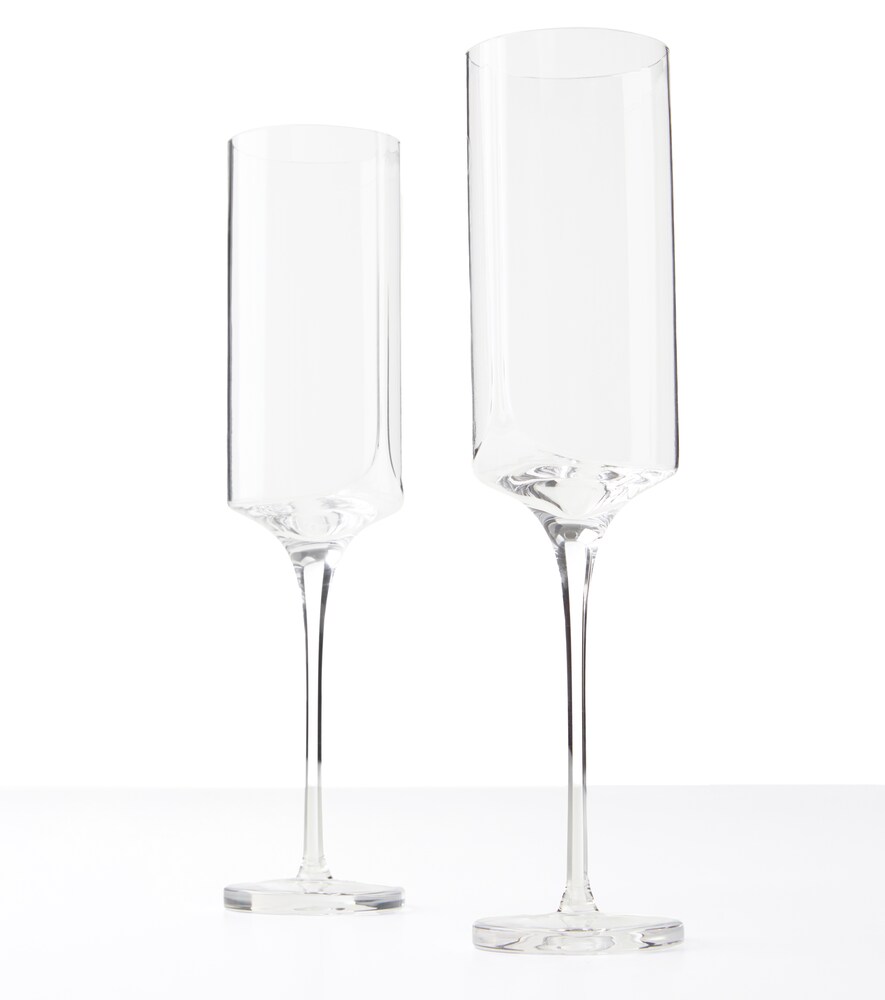  Zaha Hadid Design Zaha Hadid Design Set Hew Aus Zwei Champagnerflöten 
