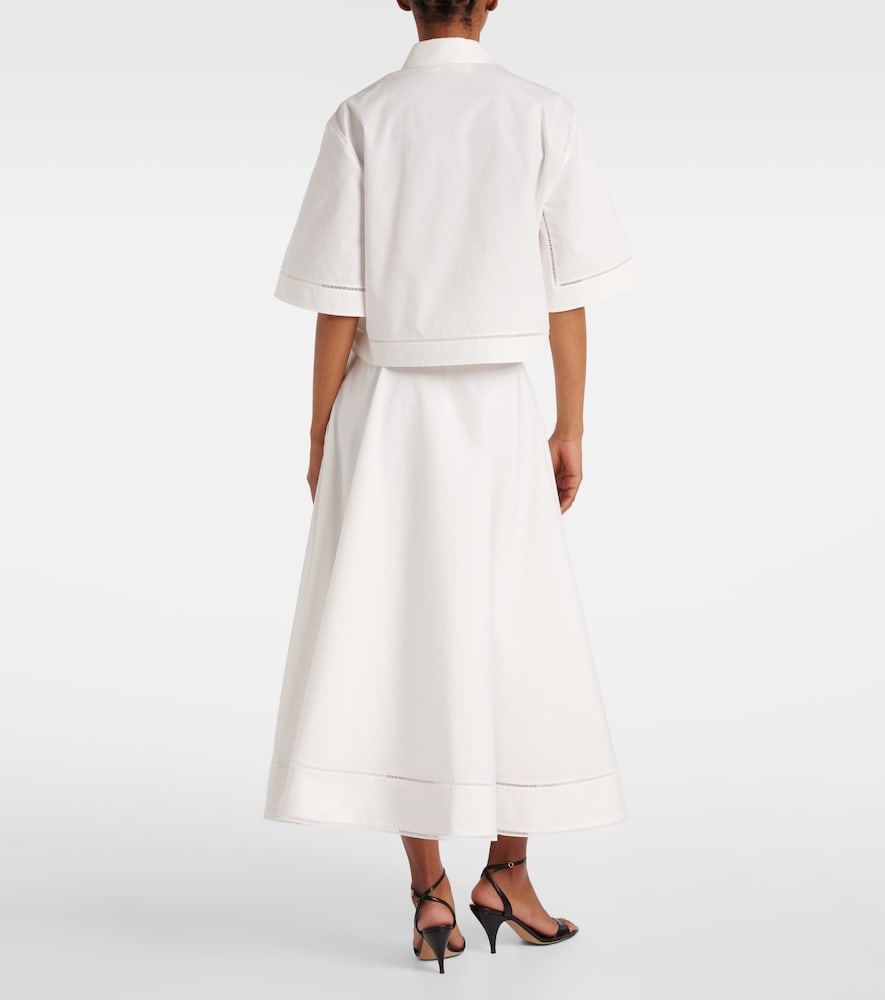 Rohe Rohe Embroidered Cotton Poplin Shirt 