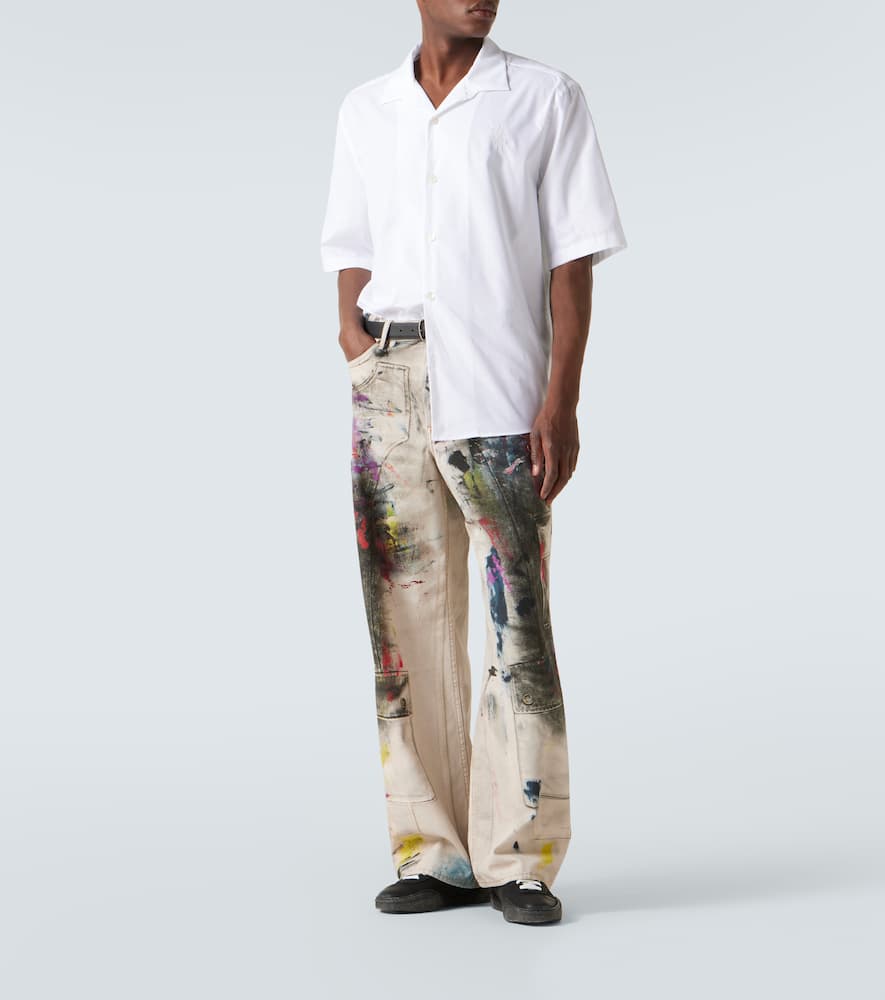 Acne Studios Loose Fit Jeans 1981 In Multi