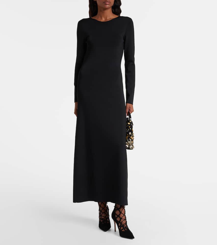 Gianvito Rossi Elisa 95 Suede Lace-up Pumps In Black