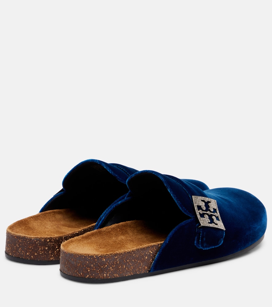  Tory Burch Tory Burch Mellow Embellished Velvet Mules 
