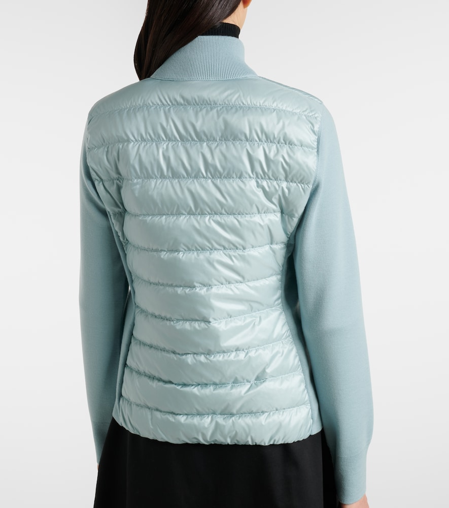  Moncler Moncler Daunenjacke Aus Schurwolle 