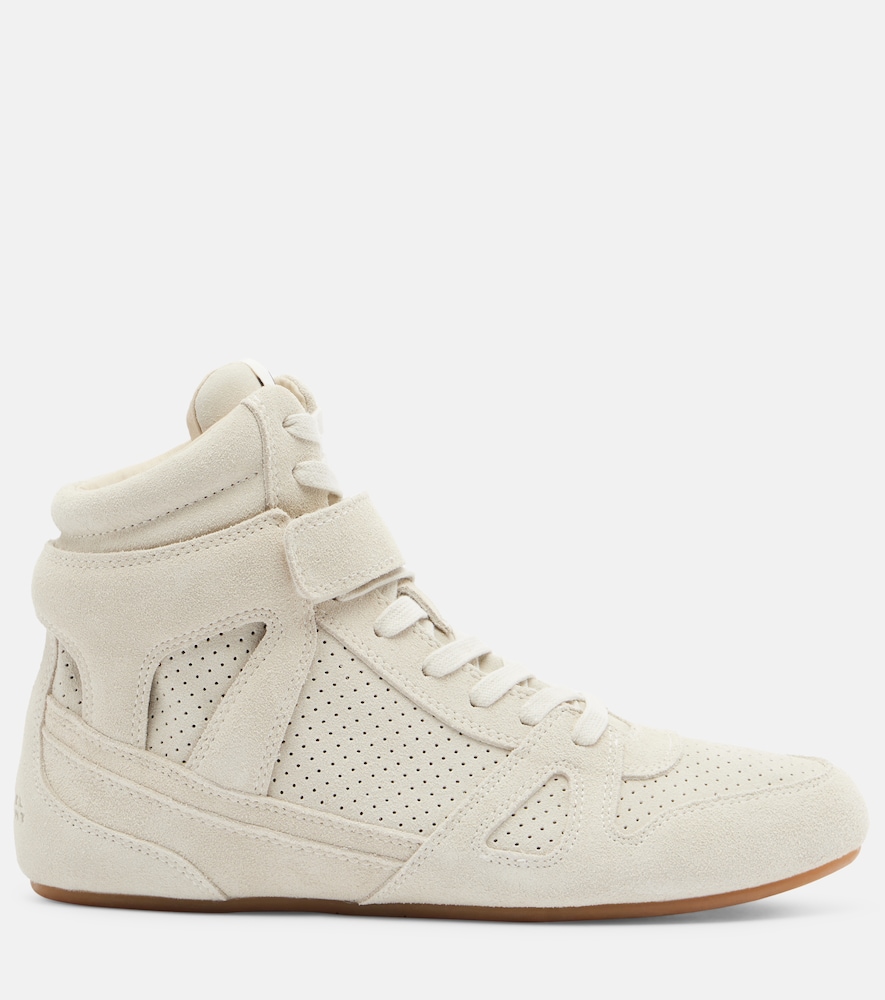  Isabel Marant Isabel Marant High-top Sneakers Senny Aus Veloursleder 