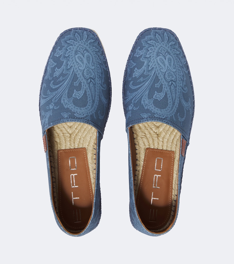  Etro Etro Paisley Gabardine Espadrilles 