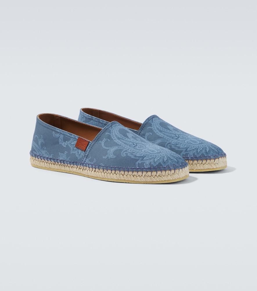  Etro Etro Paisley Gabardine Espadrilles 