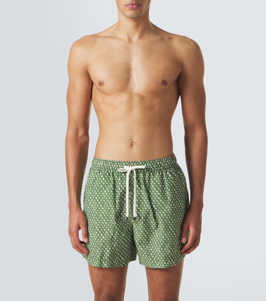  Zegna Zegna Printed Swim Trunks 