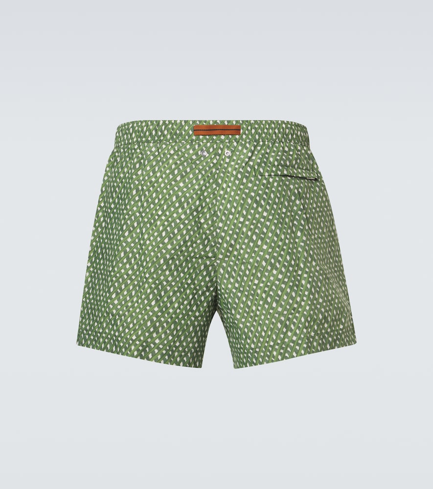  Zegna Zegna Printed Swim Trunks 