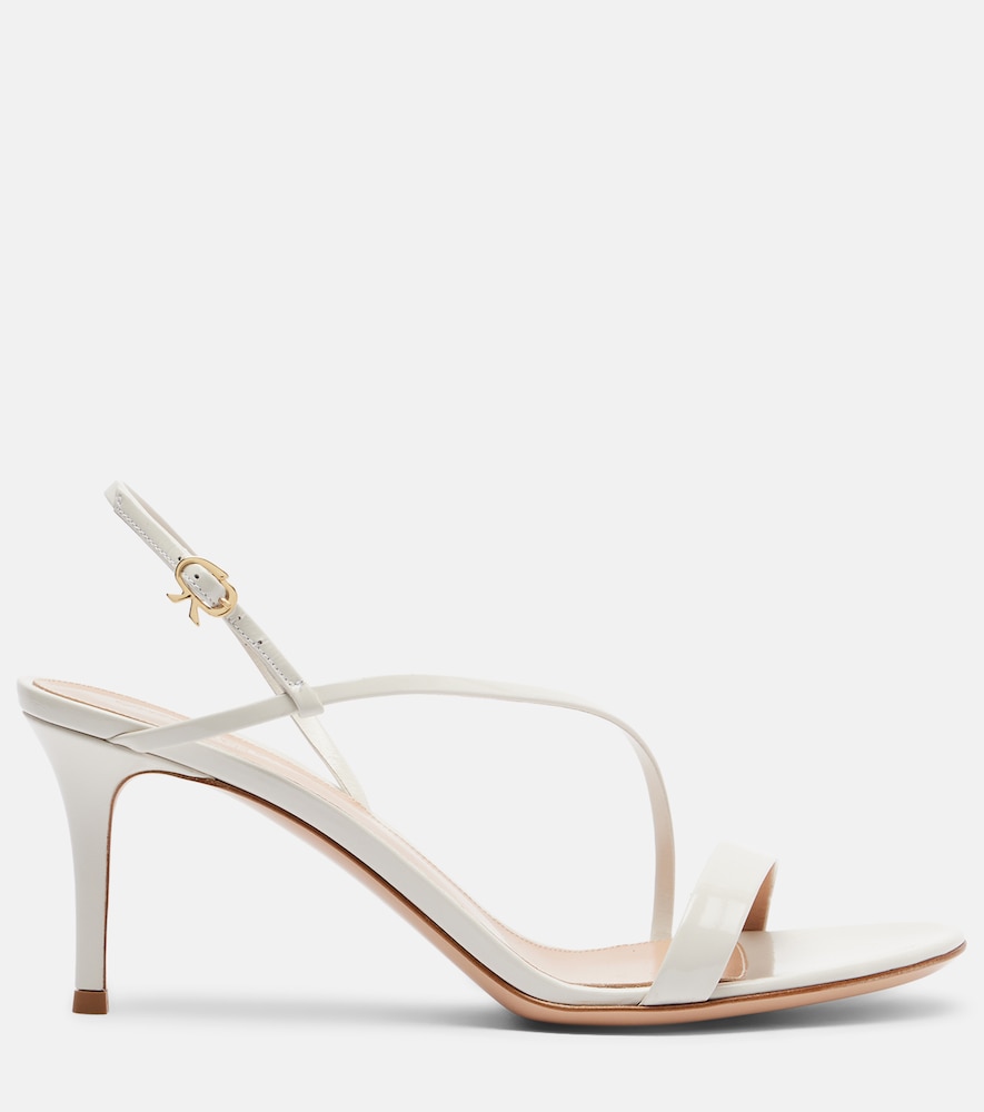  Gianvito Rossi Gianvito Rossi Sandalen Manhattan Aus Lackleder 