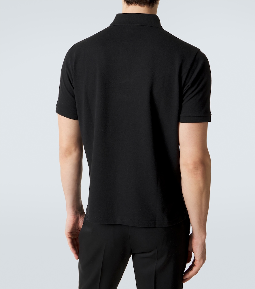  Saint Laurent Saint Laurent Polohemd Aus Einem Baumwollgemisch 