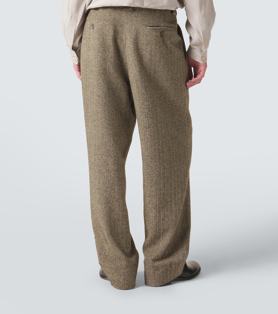 Archivio Cotton-Blend Straight Pants