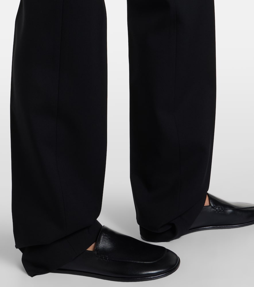  Calvin Klein Collection Calvin Klein Collection Erin Wool Slim Pants 