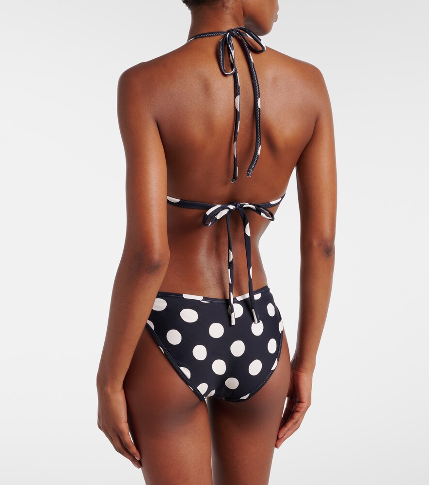  Montce Montce Emma Polka-dot Bikini Top 
