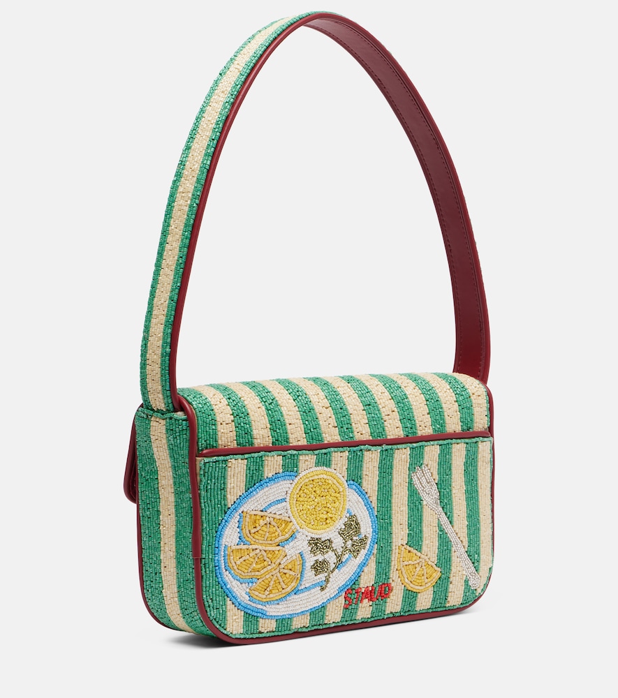  Staud Staud Tommy Beaded Shoulder Bag 