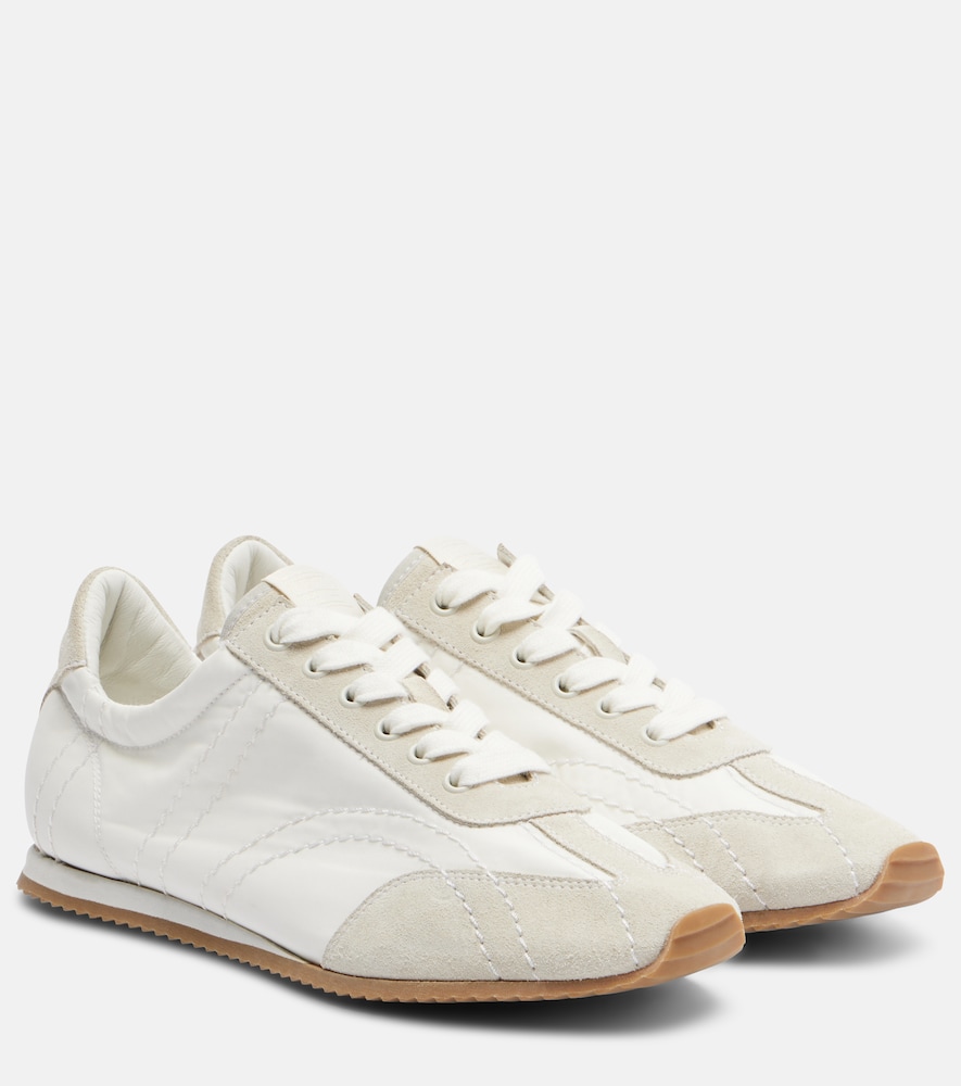 Toteme Flex suede-trimmed sneakers | Thumbnail 7 Toteme Flex suede-trimmed sneakers | Thumbnail 7